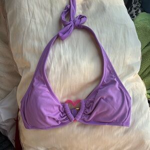 Purple Wild Fable bathing suit top, size small